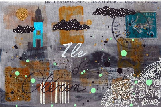 Oléron Tempête à la cotinière